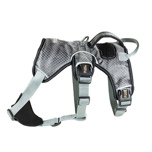 Dog's Heavy Duty Explorer Chest Harness, Strong Reflective Dog Harness with Handle