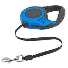 One Handed Retractable Dog Leash, Pet Walking Leash with Anti-Slip Handle