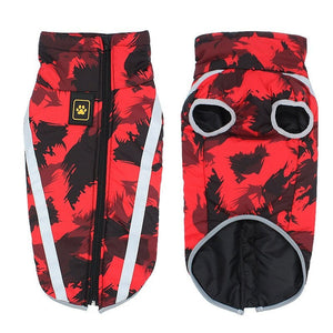Waterproof Reflective Warm Padded Vest for Pets