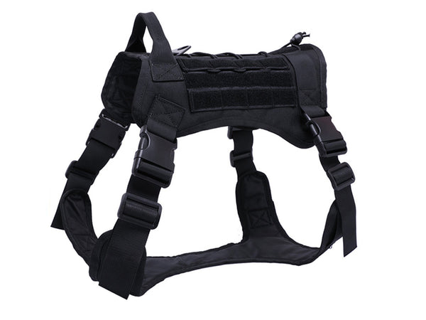 No Pull Service and Large Dog Harness, Strong Dog Anti Pull Chest Harness and Leash set