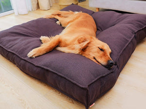 Dog Pillow Bed, Thick Padded Dog Cushion With Removable Washable Cover