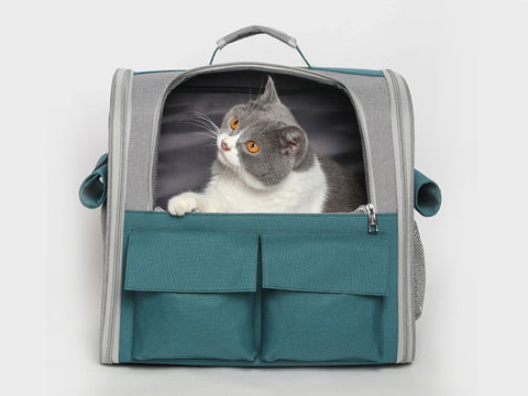 Large Cat Backpack, Spacious Pet Carrier