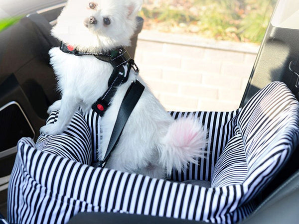 Washable Dog Car Seat, Dog Car Booster Seat, Pet Car Seat Transporter Carrier