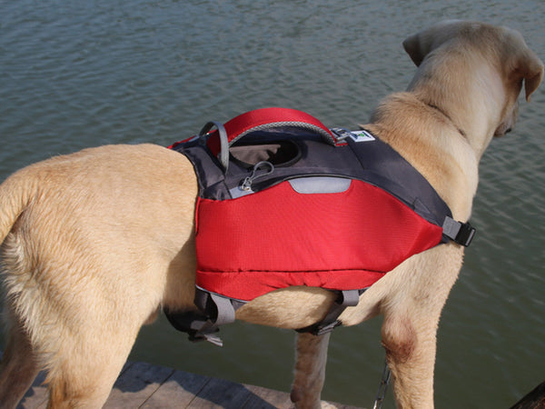 Dog Backpack Harness, Backpack for Dogs, Dog Swimming Jacket, Dog Saddle Backpack