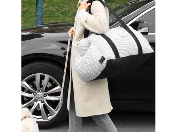 Dog Safety Car Seat Carrier, Removable and Washable Dog Car Seat, Car Booster Seat For Pets
