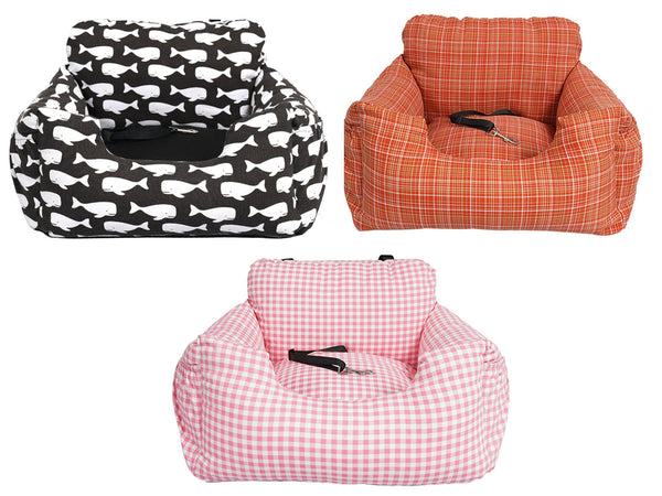 Dog Car Seat, Washable Dog Car Booster Seat, Car Seat For Dogs and Cats