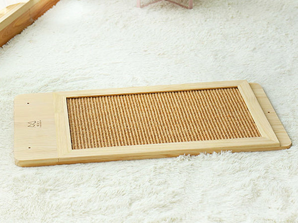 Cat Scratching Board in Solid Wood, Claw Sharpening Board For Cats, Cat Scratching Post